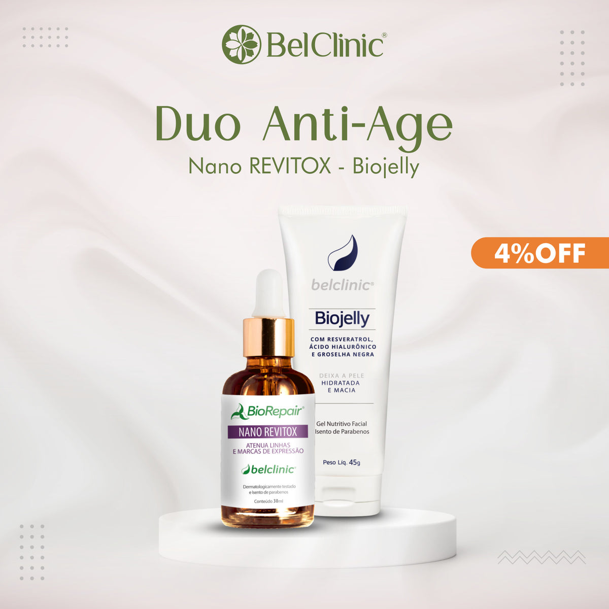 Duo ANTI-AGE - Nano Revitox +BioJelly