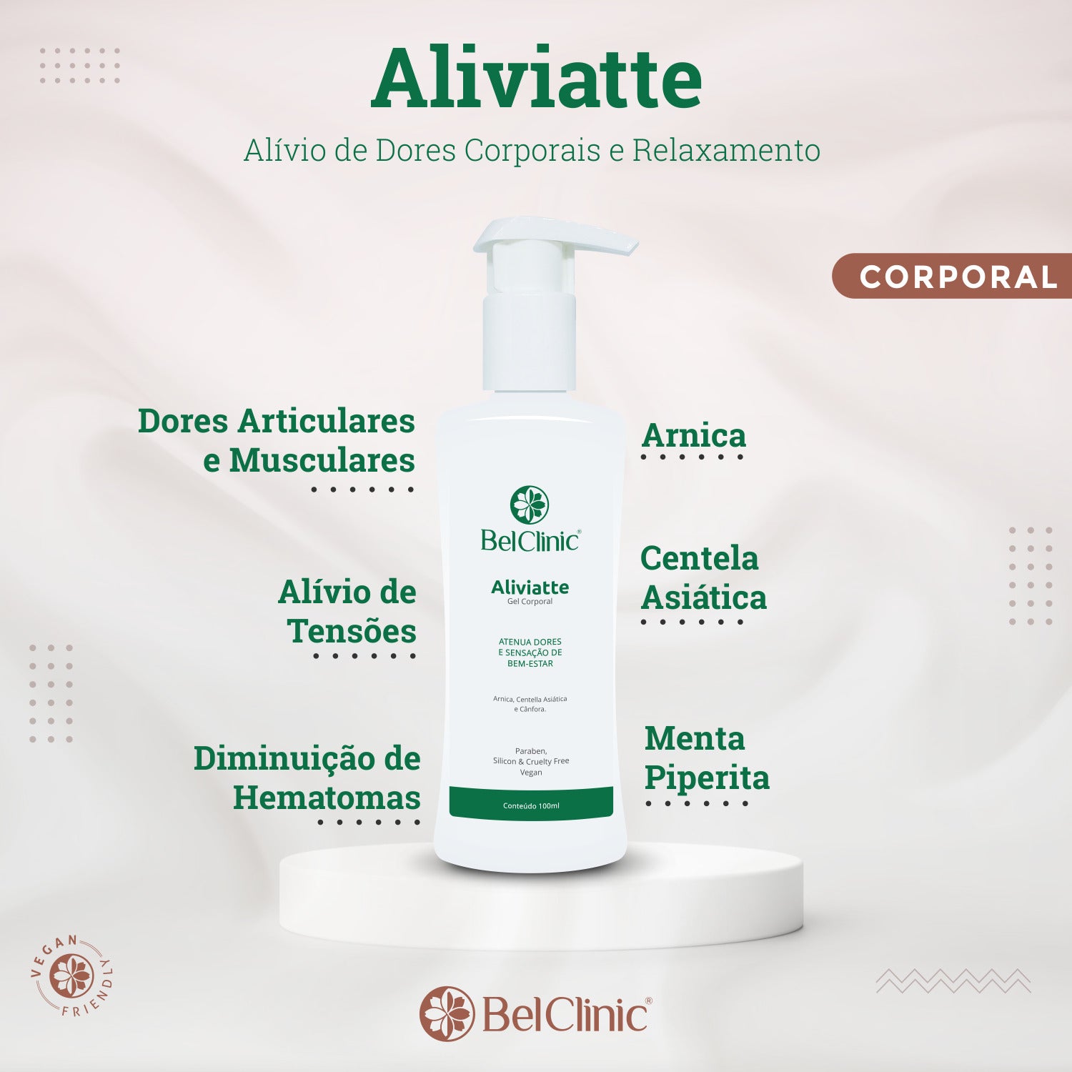 ALIVIATTE 100ml - Gel para Massagem
