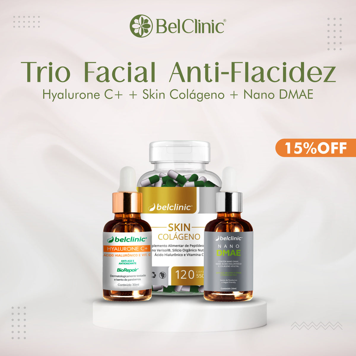 Trio FACIAL ANTI-FLACIDEZ