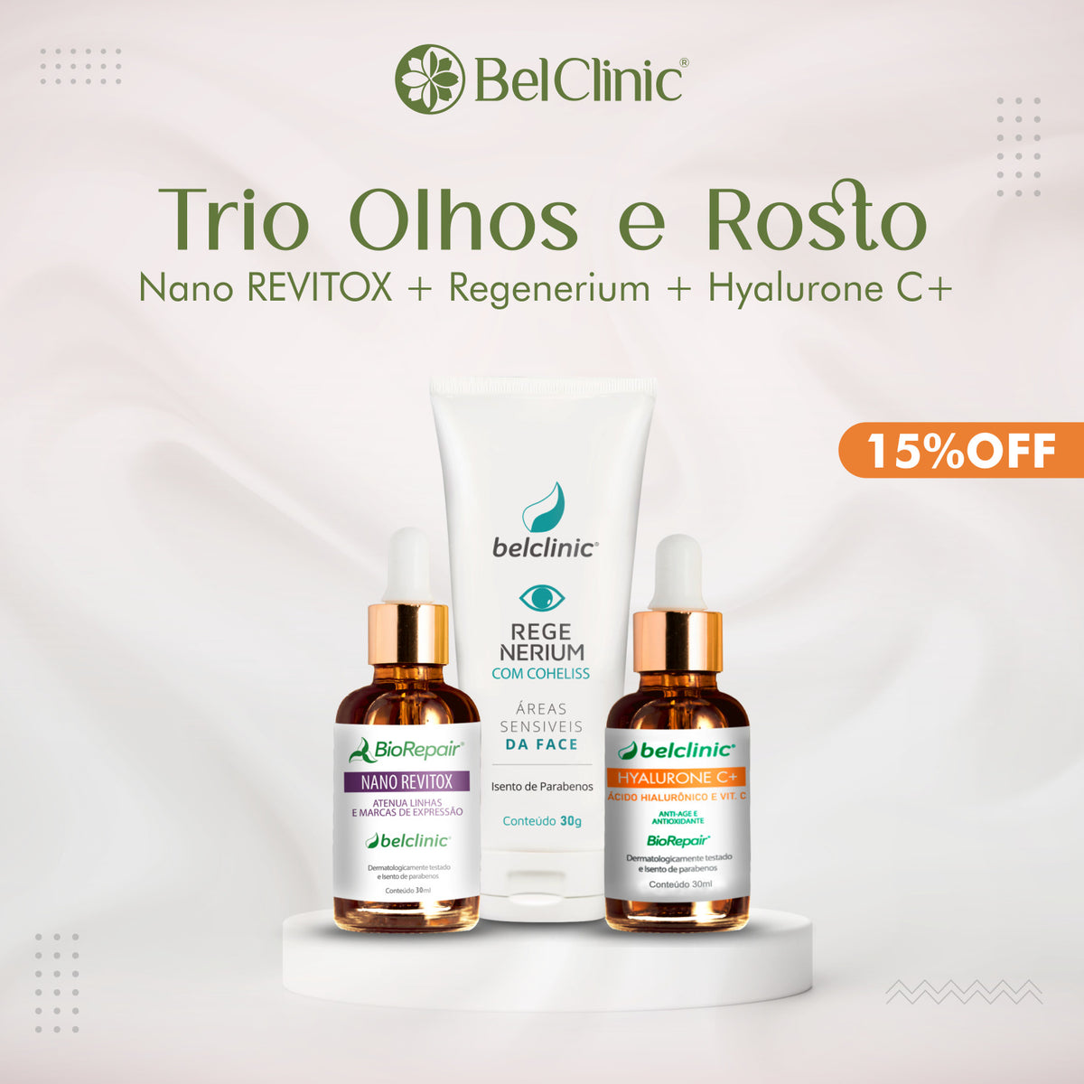 Trio OLHOS E ROSTO