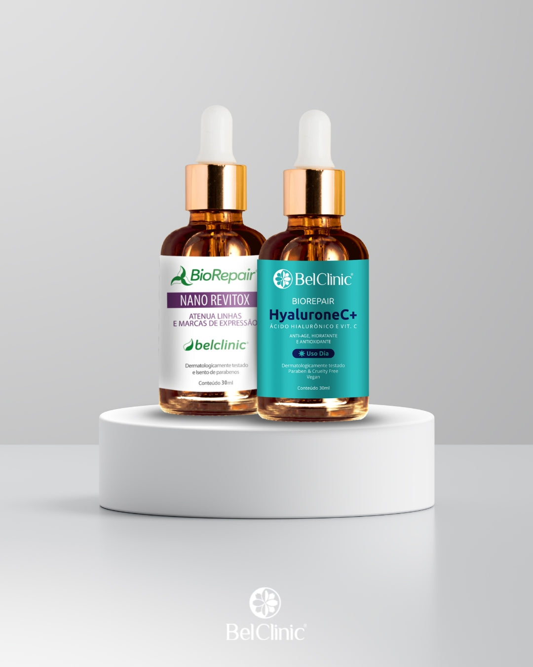 Duo ANTI-IDADE Nano Revitox + Hyalurone C+