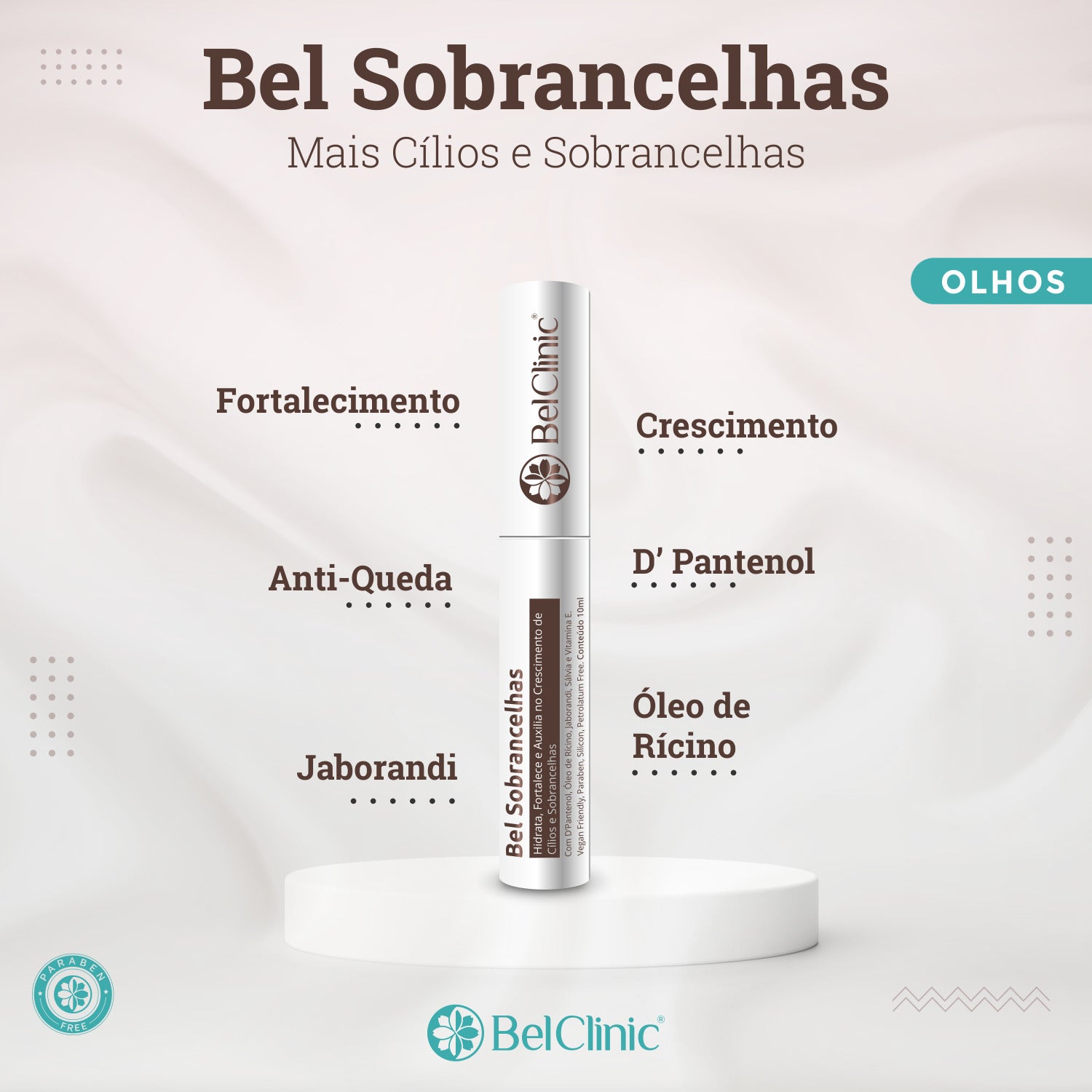 BEL SOBRANCELHAS - 10ml
