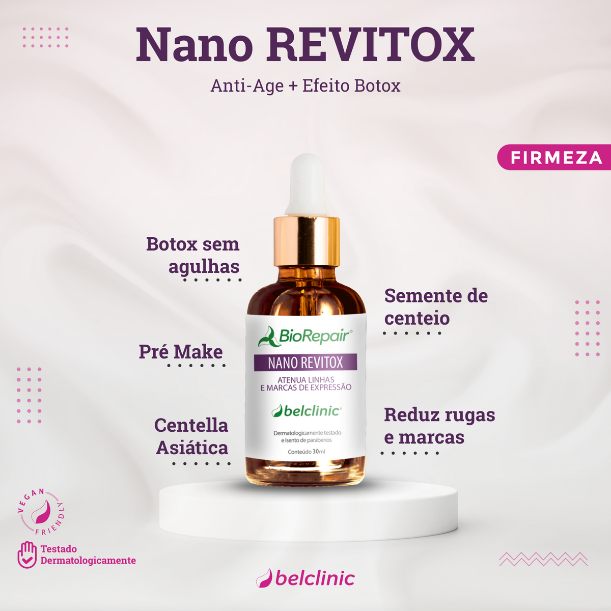 NANO REVITOX Biorepair (30ml) - Sérum Anti-age(Vegan Friendly)