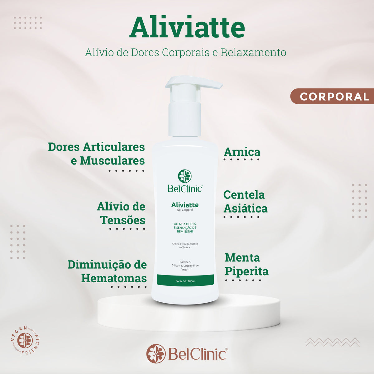 ALIVIATTE 100ml - Gel para Massagem